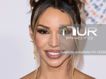 American television personality, actress and singer Scheana Shay arrives at the 30th Annual Race To Erase MS Gala held at the Fairmont Centu...