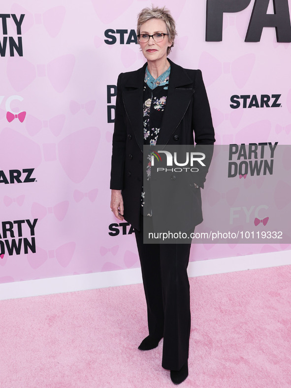 American actress, comedian and singer Jane Lynch arrives at STARZ's 'Party Down' Season 3 FYC Screening Event held at the Hollywood Athletic...