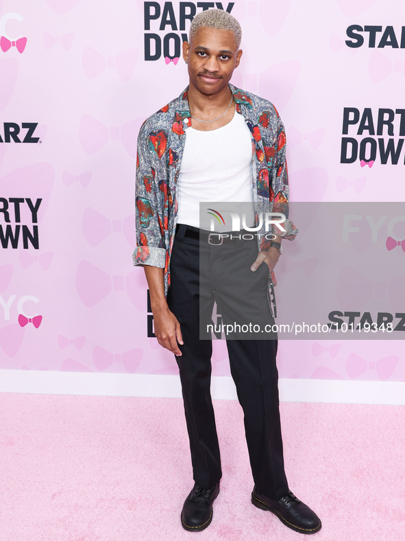 American actor Tyrel Jackson Williams arrives at STARZ's 'Party Down' Season 3 FYC Screening Event held at the Hollywood Athletic Club on Ju...