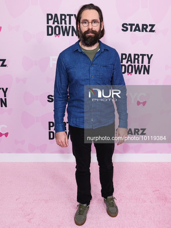 American actor Martin Starr arrives at STARZ's 'Party Down' Season 3 FYC Screening Event held at the Hollywood Athletic Club on June 3, 2023...