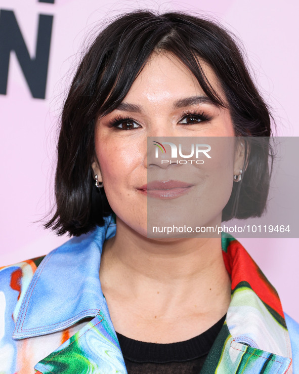 American television and stage actress and screenwriter Zoe Chao arrives at STARZ's 'Party Down' Season 3 FYC Screening Event held at the Hol...