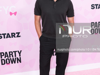 American actor, entrepreneur and comedian Ryan Hansen arrives at STARZ's 'Party Down' Season 3 FYC Screening Event held at the Hollywood Ath...