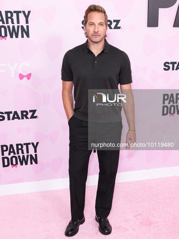 American actor, entrepreneur and comedian Ryan Hansen arrives at STARZ's 'Party Down' Season 3 FYC Screening Event held at the Hollywood Ath...