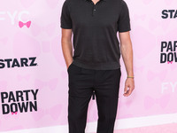 American actor, entrepreneur and comedian Ryan Hansen arrives at STARZ's 'Party Down' Season 3 FYC Screening Event held at the Hollywood Ath...