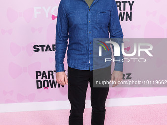 American actor Martin Starr arrives at STARZ's 'Party Down' Season 3 FYC Screening Event held at the Hollywood Athletic Club on June 3, 2023...