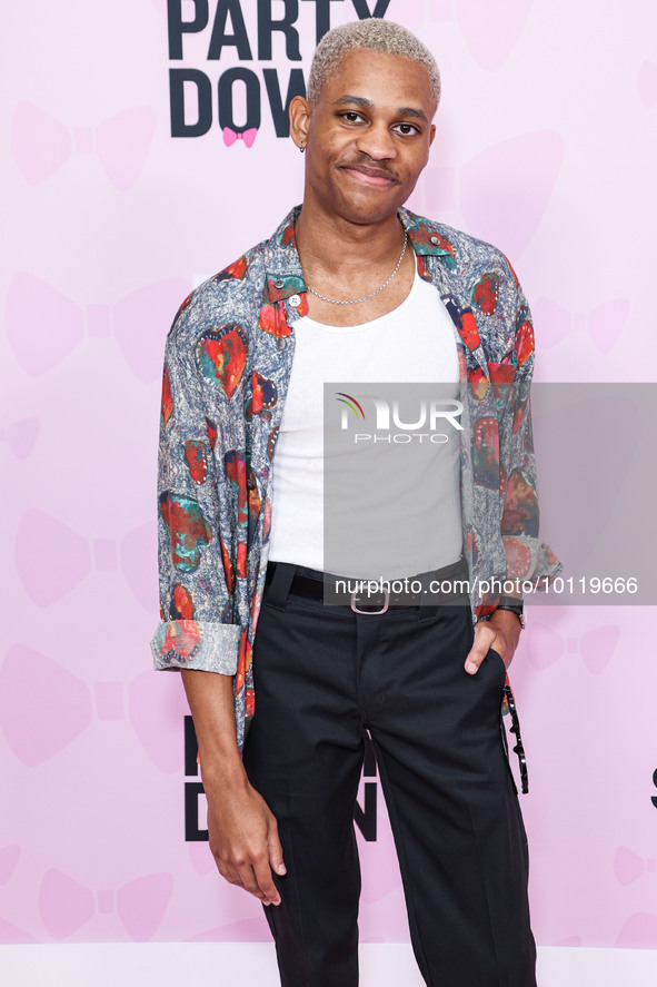 American actor Tyrel Jackson Williams arrives at STARZ's 'Party Down' Season 3 FYC Screening Event held at the Hollywood Athletic Club on Ju...