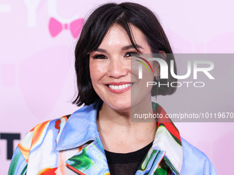 American television and stage actress and screenwriter Zoe Chao arrives at STARZ's 'Party Down' Season 3 FYC Screening Event held at the Hol...