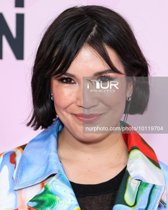 American television and stage actress and screenwriter Zoe Chao arrives at STARZ's 'Party Down' Season 3 FYC Screening Event held at the Hol...