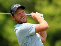 Danny Willett of Sheffield, England hits from the 18th tee during The Memorial Tournament presented by Workday at Muirfield Village Golf Clu...