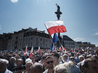 Pro-democratic march in Warsaw gathered up to 500k participants (according to organisers), led by Donald Tusk, former Prime Minister of Pola...