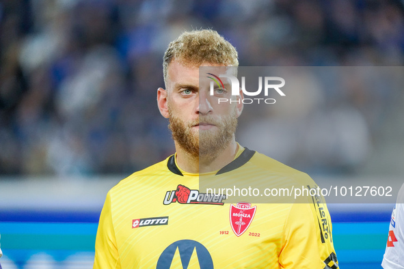 Michele Di Gregorio (#16 AC Monza) during Atalanta BC against AC Monza, Serie A, at Gewiss Stadium on June 04th, 2023. 