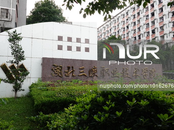  A general view of Hubei Three Gorges Vocational College in Yichang, Hubei Province, China, June 13, 2023. On June 13, 2023, the National De...