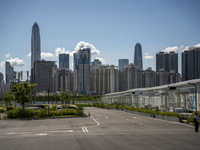 A General view showing the Central Government-aided Emergency Hospital on July 11, 2023 in Hong Kong, China. The Hospital Authority (HA) lau...