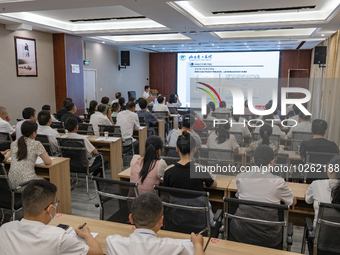 YICHANG, CHINA - JULY 13, 2023 - Pediatric experts carry out business training at the central health center of Yanglinqiao Town, Zigui Count...