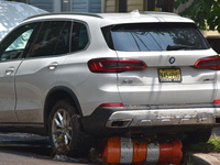 Flash flooding destroys homes, submerges cars and prompts water rescues in New Brunswick, New Jersey, United States on July 18, 2023. Flash...