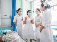 Medical staff exchange plans for traditional Chinese medicine at the Hospital of Traditional Chinese Medicine in Bijie, Southwest China's Gu...