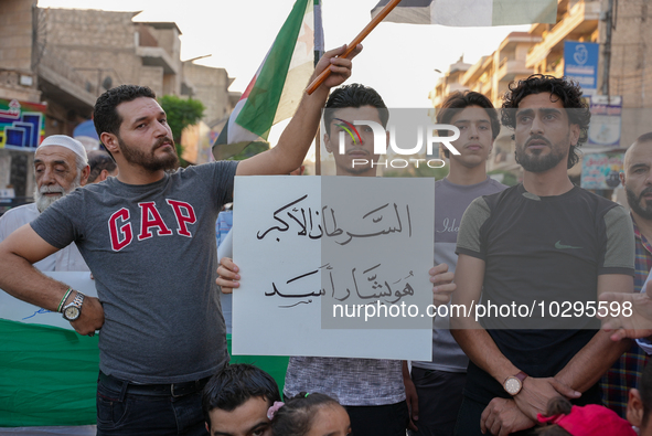 Solidarity with cancer patients in Afrin, northwestern Syria,on july 23, 2023,  as they shave their hair in support of cancer patients exper...