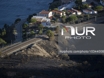 The Fire Department of the Generalitat declared the fire in the municipalities of Colera and Portbou, in the region of Alt Emporda (Girona,...