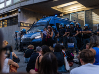 08/09/2023 Torino, Italy.
 Demonstration against femicides organized by the feminist collective ''Non Una di meno'' in Turin.
Italy is one o...