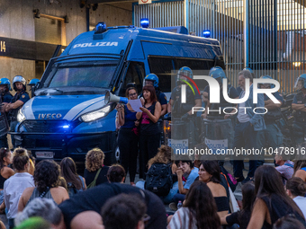 08/09/2023 Torino, Italy.
 Demonstration against femicides organized by the feminist collective ''Non Una di meno'' in Turin.
Italy is one o...