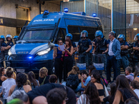 08/09/2023 Torino, Italy.
 Demonstration against femicides organized by the feminist collective ''Non Una di meno'' in Turin.
Italy is one o...