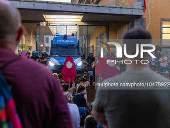 08/09/2023 Torino, Italy.
 Demonstration against femicides organized by the feminist collective ''Non Una di meno'' in Turin.
Italy is one o...