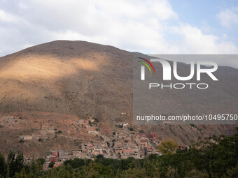 The village of Imi N'Tala, situated 75 kilometers southwest of Marrakesh, remains one of the villages where dozens of people are still trapp...