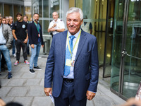 Gianfranco Comincioli attends the regional assembly of Coldiretti at Palazzo Lombardia on September 15, 2023 in Milan, Italy (