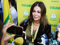 Daniela Santanche attends the regional assembly of Coldiretti at Palazzo Lombardia on September 15, 2023 in Milan, Italy (