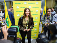 Daniela Santanche attends the regional assembly of Coldiretti at Palazzo Lombardia on September 15, 2023 in Milan, Italy (