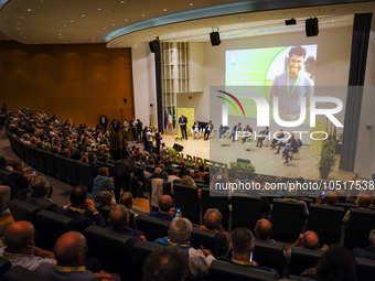 The regional assembly of Coldiretti at Palazzo Lombardia on September 15, 2023 in Milan, Italy (