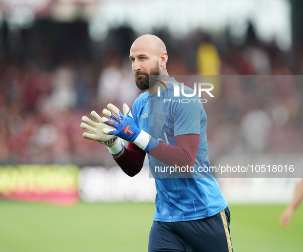 Vanja Milinkovic-Savic of Torino Fc during the Serie A TIM match between US Salernitana and Torino FC in Salerno, Italy, on September 18, 20...