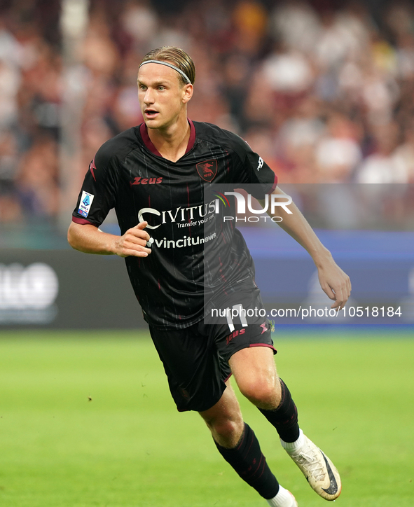 Erik Botheim of Us Salernitana 1919 during the Serie A TIM match between US Salernitana and Torino FC in Salerno, Italy, on September 18, 20...