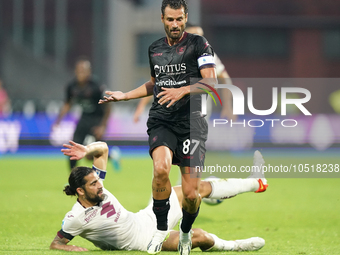 Antonio Candreva of Us Salernitana 1919 during the Serie A TIM match between US Salernitana and Torino FC in Salerno, Italy, on September 18...