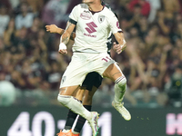 Nemanja Radonjic of Torino Fc during the Serie A TIM match between US Salernitana and Torino FC in Salerno, Italy, on September 18, 2023. (