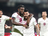 Nemanja Radonjic of Torino Fc celebrate the goal during the Serie A TIM match between US Salernitana and Torino FC in Salerno, Italy, on Sep...