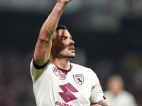 Nemanja Radonjic of Torino Fc celebrate the goal during the Serie A TIM match between US Salernitana and Torino FC in Salerno, Italy, on Sep...