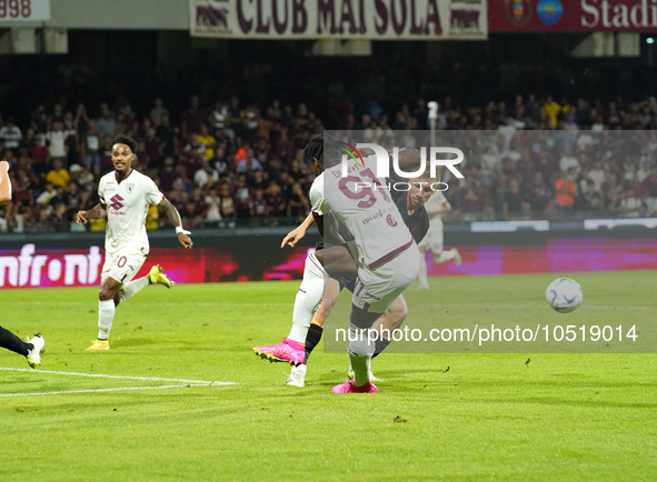 Duvan Zapata of Torino Fc during the Serie A TIM match between US Salernitana and Torino FC in Salerno, Italy, on September 18, 2023. 