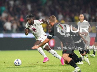 Duvan Zapata of Torino Fc during the Serie A TIM match between US Salernitana and Torino FC in Salerno, Italy, on September 18, 2023. (