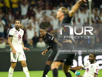 Jovane Cabral of Us Salernitana 1919 during the Serie A TIM match between US Salernitana and Torino FC in Salerno, Italy, on September 18, 2...