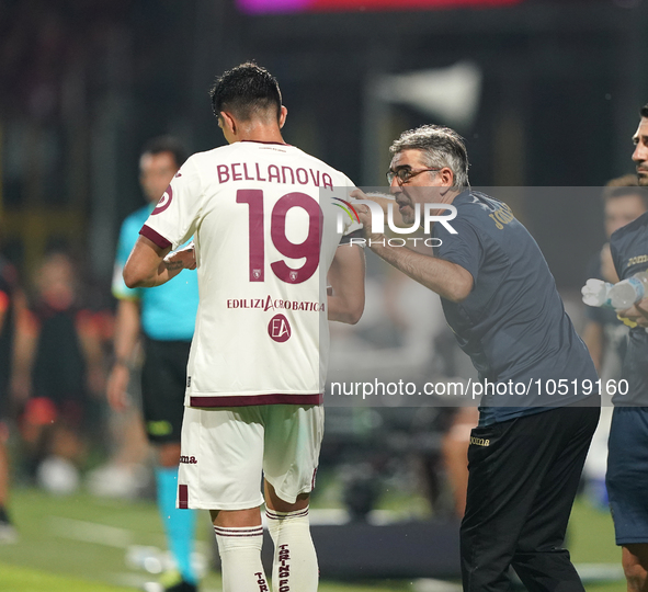 Raoul Bellanova of Torino Fc during the Serie A TIM match between US Salernitana and Torino FC in Salerno, Italy, on September 18, 2023. 