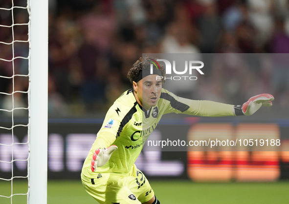 Guillermo Ochoa of Us Salernitana 1919 during the Serie A TIM match between US Salernitana and Torino FC in Salerno, Italy, on September 18,...