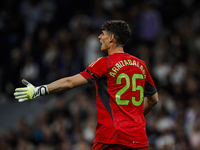 
Kepa Arrizabalaga of Real Madrid during the LaLiga EA Sports match between Real Madrid  and Real Sociedad at the Estadio Santiago Bernabeu...