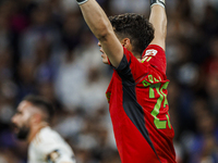 
Kepa Arrizabalaga of Real Madrid during the LaLiga EA Sports match between Real Madrid  and Real Sociedad at the Estadio Santiago Bernabeu...