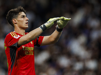 
Kepa Arrizabalaga of Real Madrid during the LaLiga EA Sports match between Real Madrid  and Real Sociedad at the Estadio Santiago Bernabeu...