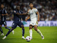 
Jude Bellingham of Real Madrid during the LaLiga EA Sports match between Real Madrid  and Real Sociedad at the Estadio Santiago Bernabeu on...