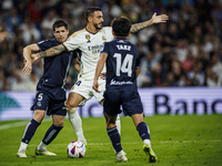 
Joselu of Real Madrid during the LaLiga EA Sports match between Real Madrid  and Real Sociedad at the Estadio Santiago Bernabeu on Septembe...