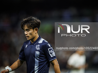 
Joselu of Real Madrid during the LaLiga EA Sports match between Real Madrid  and Real Sociedad at the Estadio Santiago Bernabeu on Septembe...