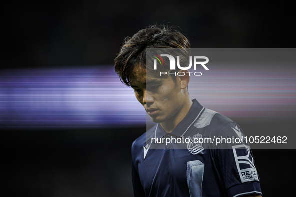 
Joselu of Real Madrid during the LaLiga EA Sports match between Real Madrid  and Real Sociedad at the Estadio Santiago Bernabeu on Septembe...