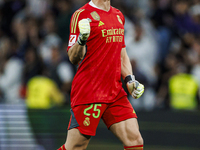 
Kepa Arrizabalaga of Real Madrid during the LaLiga EA Sports match between Real Madrid  and Real Sociedad at the Estadio Santiago Bernabeu...